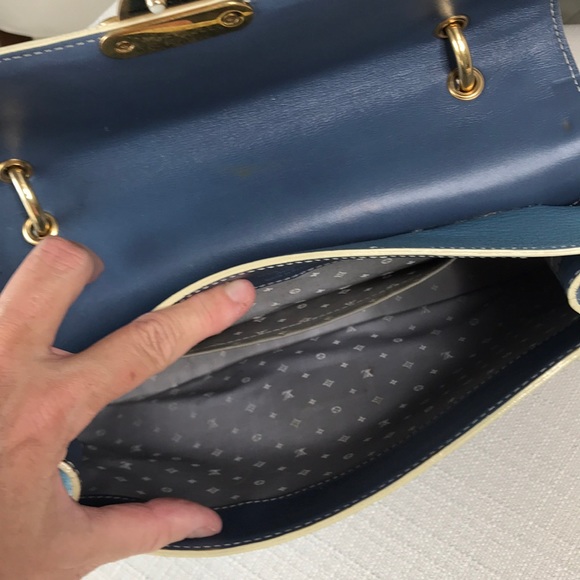 Louis Vuitton Suhali Le Talentueux Blue Leather - Picture 7 of 8